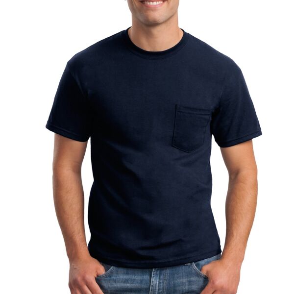 Ultra Cotton ® 100% US Cotton T Shirt with Pocket Thumbnail