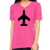 Missy's Relaxed Jersey Short-Sleeve V-Neck T-Shirt Thumbnail
