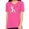 Missy's Relaxed Jersey Short-Sleeve V-Neck T-Shirt Thumbnail