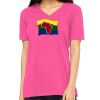 Missy's Relaxed Jersey Short-Sleeve V-Neck T-Shirt Thumbnail