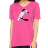 Missy's Relaxed Jersey Short-Sleeve V-Neck T-Shirt Thumbnail