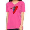 Missy's Relaxed Jersey Short-Sleeve V-Neck T-Shirt Thumbnail