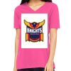 Missy's Relaxed Jersey Short-Sleeve V-Neck T-Shirt Thumbnail