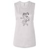 Ladies' Bella Flowy Scoop Muscle Tank Thumbnail