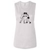 Ladies' Bella Flowy Scoop Muscle Tank Thumbnail