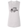 Ladies' Bella Flowy Scoop Muscle Tank Thumbnail