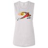 Ladies' Bella Flowy Scoop Muscle Tank Thumbnail