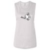 Ladies' Bella Flowy Scoop Muscle Tank Thumbnail