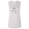 Ladies' Bella Flowy Scoop Muscle Tank Thumbnail