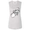 Ladies' Bella Flowy Scoop Muscle Tank Thumbnail