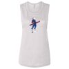 Ladies' Bella Flowy Scoop Muscle Tank Thumbnail