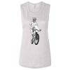 Ladies' Bella Flowy Scoop Muscle Tank Thumbnail