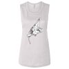 Ladies' Bella Flowy Scoop Muscle Tank Thumbnail