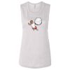 Ladies' Bella Flowy Scoop Muscle Tank Thumbnail