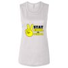 Ladies' Bella Flowy Scoop Muscle Tank Thumbnail