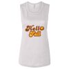 Ladies' Bella Flowy Scoop Muscle Tank Thumbnail