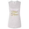 Ladies' Bella Flowy Scoop Muscle Tank Thumbnail