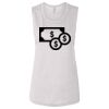 Ladies' Bella Flowy Scoop Muscle Tank Thumbnail