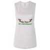 Ladies' Bella Flowy Scoop Muscle Tank Thumbnail