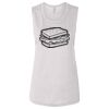 Ladies' Bella Flowy Scoop Muscle Tank Thumbnail