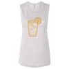 Ladies' Bella Flowy Scoop Muscle Tank Thumbnail