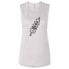 Ladies' Bella Flowy Scoop Muscle Tank Thumbnail