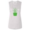 Ladies' Bella Flowy Scoop Muscle Tank Thumbnail