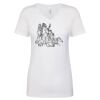 Next Level The Ideal V T-Shirt Thumbnail